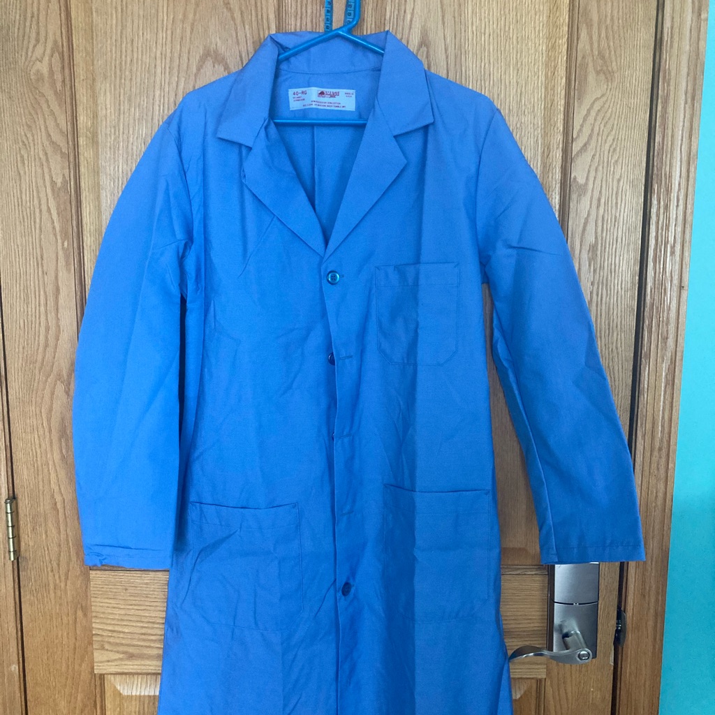 Vintage Shop Coat New Image Plus Red Kap Size 40 Made In Usa